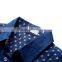 2016 Children Wear Spring Quarter Printed Denim Shirts