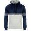 Custom Designs Two Color Plain Cotton Hoodie For Men