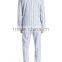 Hot selling stripes wholesale cotton pajamas sleepwear for men's