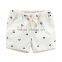 Cute style cartoon printing summer baby girl cotton shorts