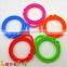 Small Open Circle Baby Bracelet Infant Teether Round Plastic Teething Ring