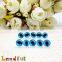 8mm Fantasy Blue Eye Cabochons Craft Animal Doll Glass Monster Toy Eyes