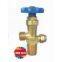 CGA540 Gas Cylinder Valve for O2/N2/Air,Brass Oxygen Valve for Cylinder