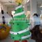 EVA plush material christmas tree costume head with cooling fan adult christmas tree costume