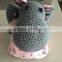 Handmade Crochet hippo backpack Cute and practical accessory for kids