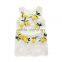 Lovely baby floral dress for summer girl sleeveless lace dress modern clothes