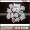 sublimation outdoor Christmas ceramic ornaments with hole hanging party or wedding decorations