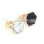 Geometric Genuine Turquoise Stone Gold Plated Knuckle Rings