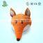 OEM service Top quality Lowest price soft animal fox head sharped stuffed plush toys