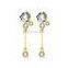 Diamond Pendant Earrings Latest Designs with Cheap Price