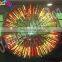 PVC inflatable shining rolling zorb ball with light For fun for kids