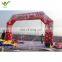Outdoor factory direct advertising Decoration Christmas Arches Inflatable for sale