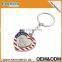 Novelty Items Custom Design Metal Spinning Ukraine Gift Souvenir Keychain