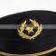 2017 good quality comfortable police peak caps mens military caps