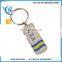 fashion keychain/key ring /silicone hang decoration with very cute model