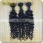 No Synthetic Malaysian Human Hair Bundles Deep Curly Made In China