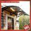 outdoor house door window diy pc polycarbonate awning canopy shelter canopies awnings cover shield with engineering plastic bracket