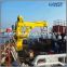Marine/High Quality Low Price 0.85T 31M Telescopic Boom Marine Crane All Rotation Slewing Crane