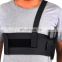 Black elastic knitted deep concealment shoulder holster