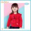 Girls' cotton children's long sleeve pullover top