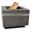 Custom Made Square Corten Steel Fire Pit