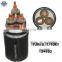 6/10kv N2XSEY 3 copper core XLPE insulated PVC sheath 95mm2 cable