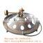 JG Africa Mini Portable Camping Gas Stove,85mm Cast Iron Burner with Brass Handle