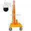 8m camera stainless steel telescoping high mast lighting tower