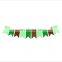 oem logo for you polyester pennant string flag bunting banner