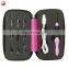 LED with light adjustable USB recharging head change light crochet DIY crochet hook set