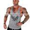 Fitness 100%cotton Bodybuilding Vest Cotton Loose Sportswear Summer Training Mens Tank Tops