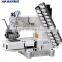HM-008-12064P-D Прямого привода 12-игольная цилиндрическая многоигольная швейная машина