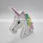 Bedroom Wall Decoration Colorful Unicorn Battery Operated Marquee LED Night Light