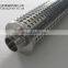custom stainless steel pleated water oil filtering candle polymer melt  filter cartridges