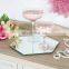 Hot sale decor table centerpiece mirror plate round rectangle hexagon