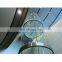 Glass manufacturer high quality custom elevator tempered curved clear glass
