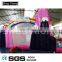 Outdoor Castle Type Inflatable Princess Bouncy Bouncing Bouncer Castle With Slide / Inflatable Jumping Castle For Kids