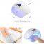 50w big size UV LED 2 in 1 Gel Light Nail Polish Dryer For Fingernail Toenail Manicure, Gel Nail Light Dryer