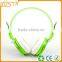 Hot fashion stylish on sale popular KT style green headphone