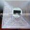 Custom Paper Solar Lantern, 10cm Wholesale Lantern, White Cubic Sun Light Lantern