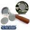 51 mm Stainless steel sintered coffee filter disc sintered mesh Puck screen
