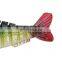 Wholesale 9cm18g  8 Sections Fishing Tackle Bait Fish Bait With Hook Soft Vibe Multi Jointed Lure