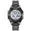 Skmei 1849 Stainless Steel Men Digital Watch 3ATM Water Resistant Men Wrist Business Watches