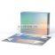 Custom logo mermaid color luxury foldable magnetic catch gift box with flip lid