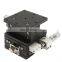 XYZ 3 Axis 60x60mm Linear Stage Trimming Platform Bearing Tuning Sliding Table