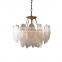 French style Modern luxury Living Room light hotel villa led lamp large round ceiling mounted pendant lights chandelier