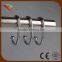 C type oil rubbed bronze heavy weight metal shower curtain hooks