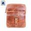 Cotton Lining Modern Design Anthracite Fitting Genuine Leather Men Sling Bag Manufacturer
