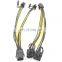 CPU 6 Pin To 8 pin Graphics Video Card PCI Express Power Splitter Cable 6Pin Female Double 8Pin Male