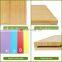 Natural Kitchen Custom Bamboo Wood Cutting Board With Removable Color Coded Plastic Mats